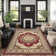 Tapis oriental rouge Clarence