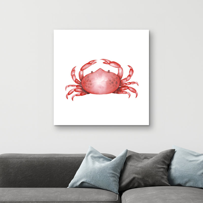 Crab - 32"x32" art on canvas