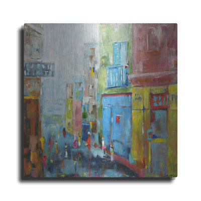 «Procida» par Solveiga, art mural en métal