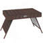 Table d'appoint pliante en rotin, table de bout d'extérieur, table basse en rotin PE tissé à la main pour balcon, cour, jardin, pelouse, cour