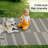 Linear Stripes Weave Indoor Outdoor Rug, Lightweight & Portable 5x7 ft Patio Area Rug