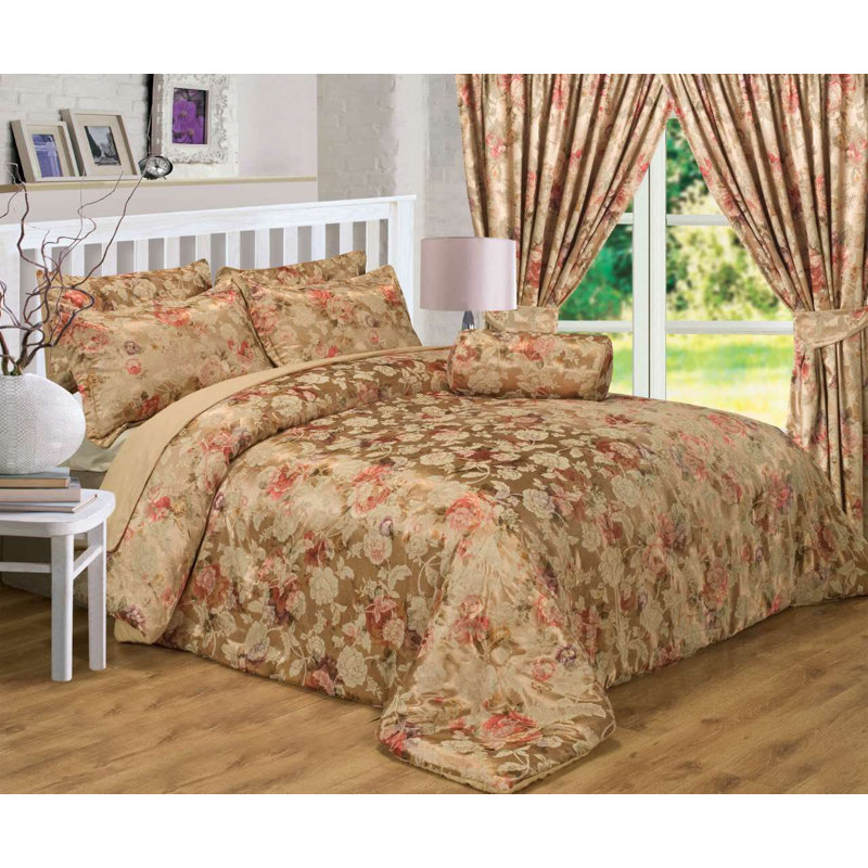 ANASTASIA Oreilly Pencil Pleat Semi Sheer Curtains, 116 cm W x 138 cm D