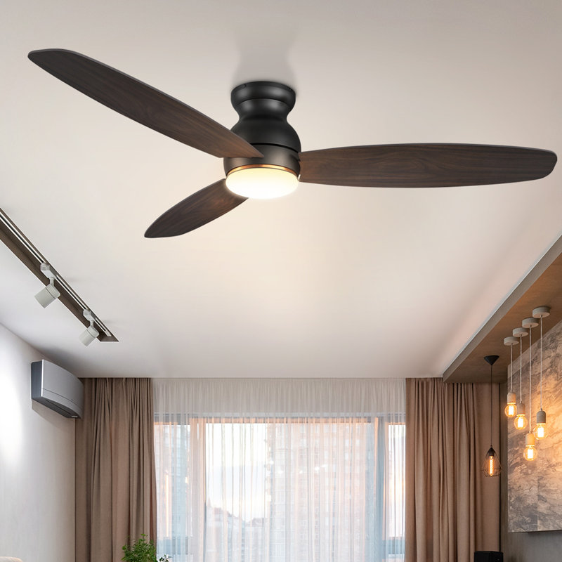 Ventilateur de plafond intelligent avec lumière Elwina