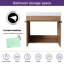 Meuble-lavabo simple 23,94 po avec plateau en résine