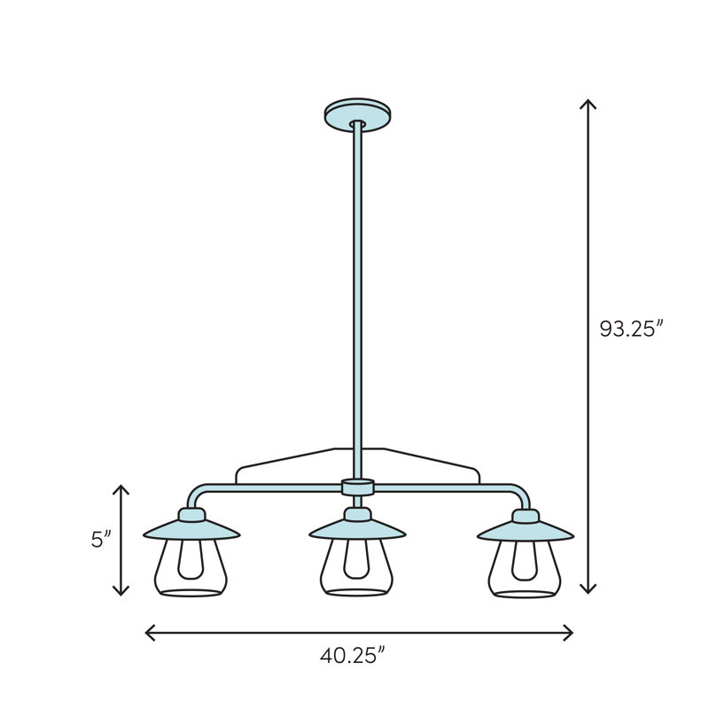 - Light LED Kitchen Island Pendant