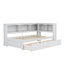 Lit de jour simple avec tiroirs de rangement et ports USB-1139992547