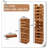 GLOBAL GIRLS LLC Solid Wood Giant Games with Carrying Case