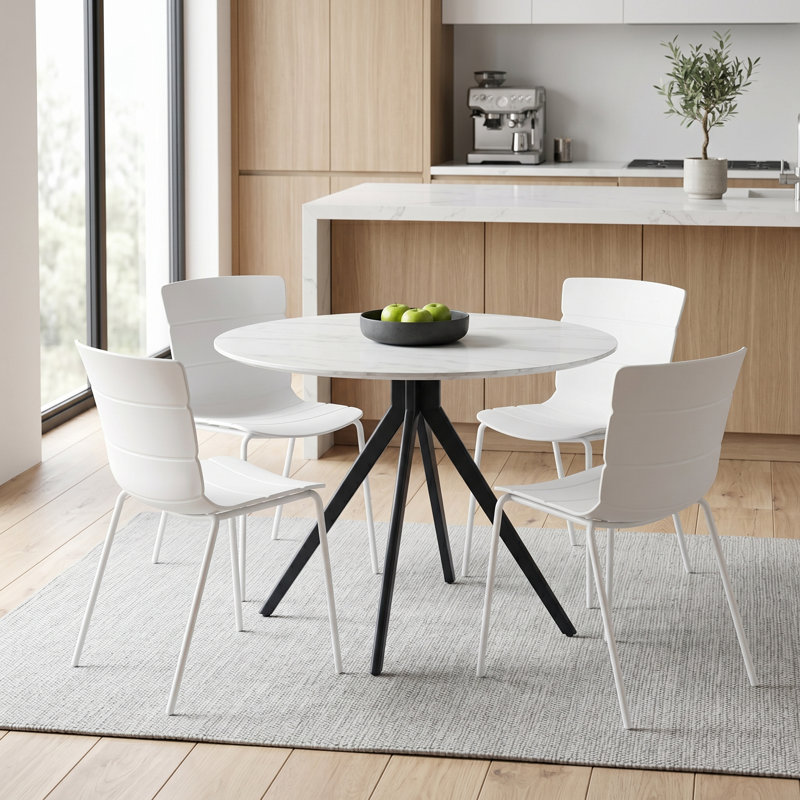 Surgoinsville Dining Set, Green, Sintered Stone