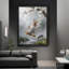 Cadre mural noir en bois noir pour salon et chambre à coucher-883905623