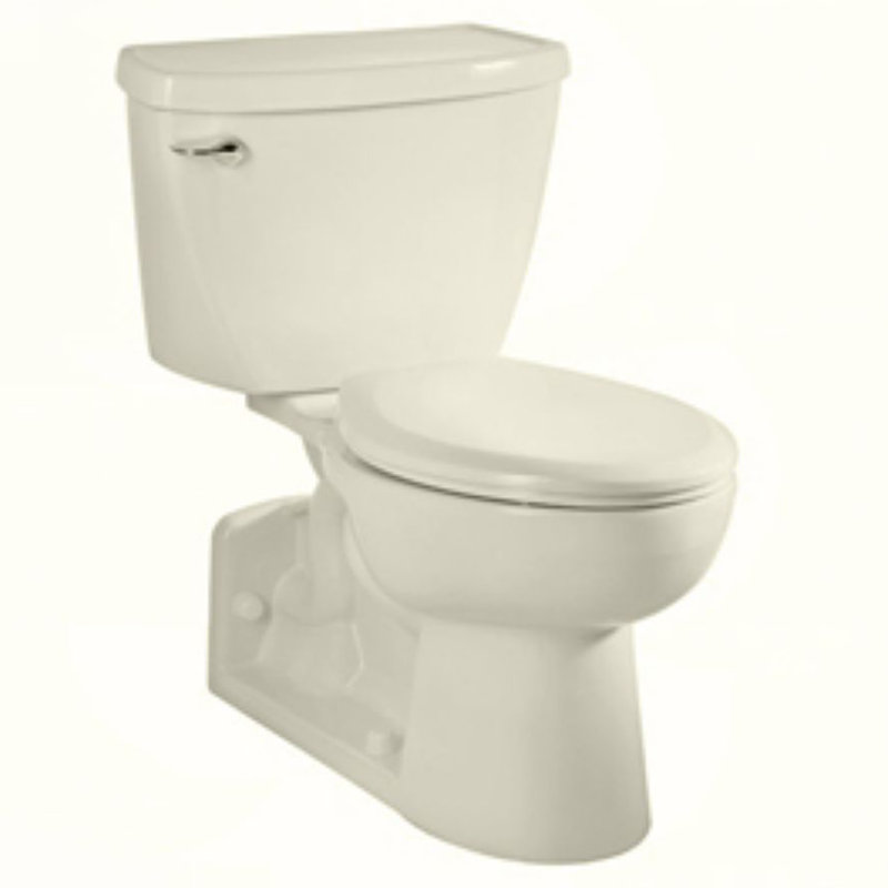 Toilette allongée deux pièces Yorkclean 1,1 GPF (éconergétique) Yorkville (siège non inclus), Lin