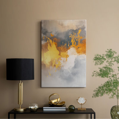 Série ABSTRACT CDL III - Toile tendue avec châssis Premium - Prêt à être accroché