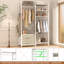 Porte-vêtements sur pied avec armoire à 2 tiroirs Jeremyiah-659662009