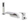 Doux Deck Tub Spout with Diverter