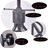 Swivel Counter Stool with Metal Frame-1034073692-951660728