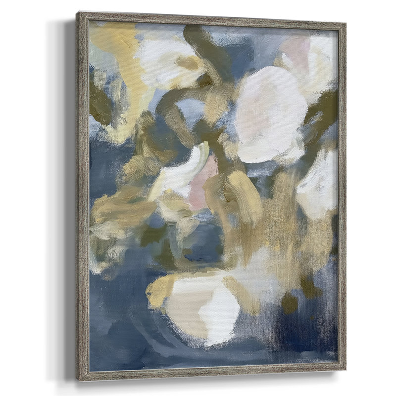 Impression encadrée FLORAL Series DCLV III - Bois massif, H 30 po x l 24 po