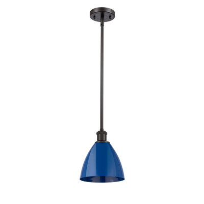 Luminaire suspendu conique à 1 lumière