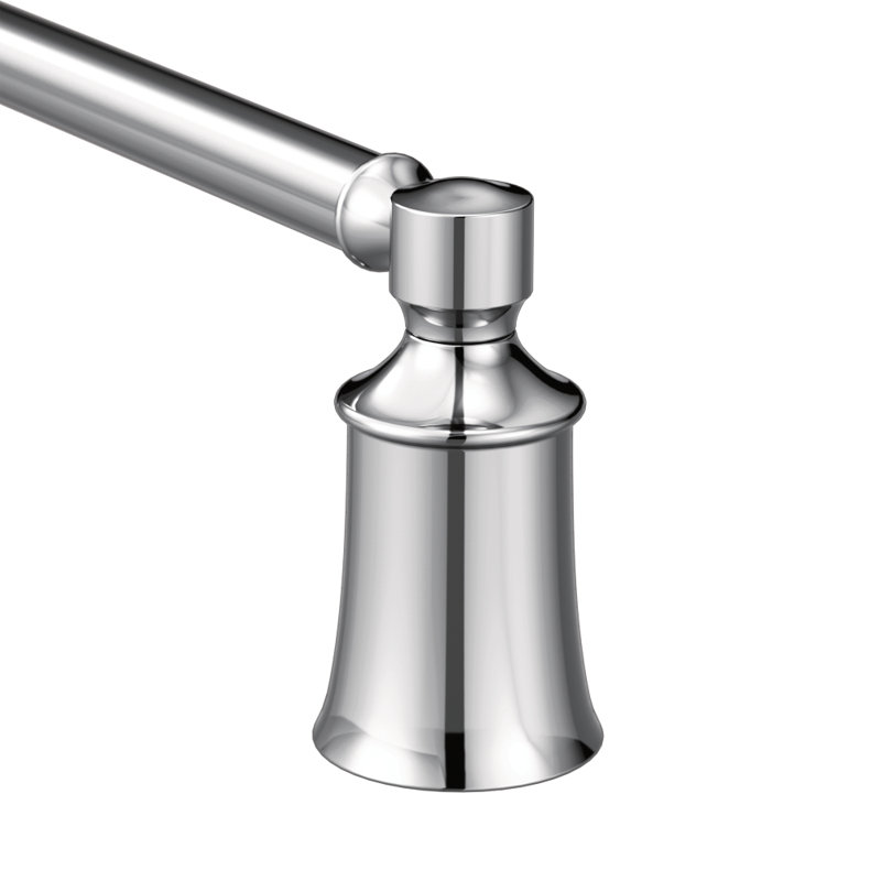 Dartmoor 24" Wall Mount Towel Bar, Chrome