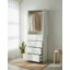 Garde-robe en bois avec quatre tiroirs Kalinikos-145758427