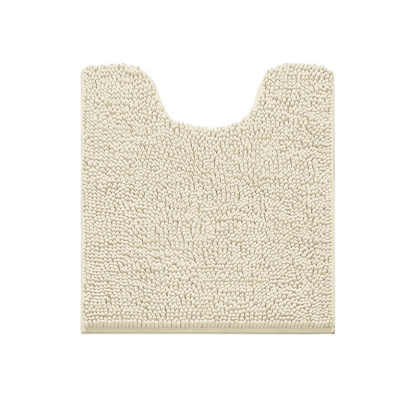 Tapis pour salle de bain crème, Crème