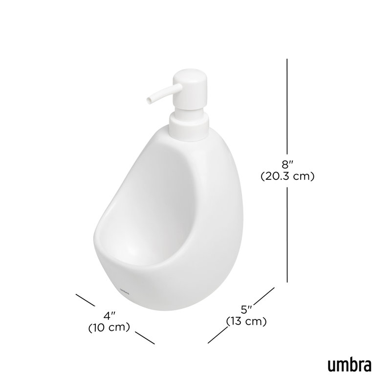 Distributeur de savon Joey, Blanc