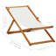Chaise longue inclinable Alerah-647224975