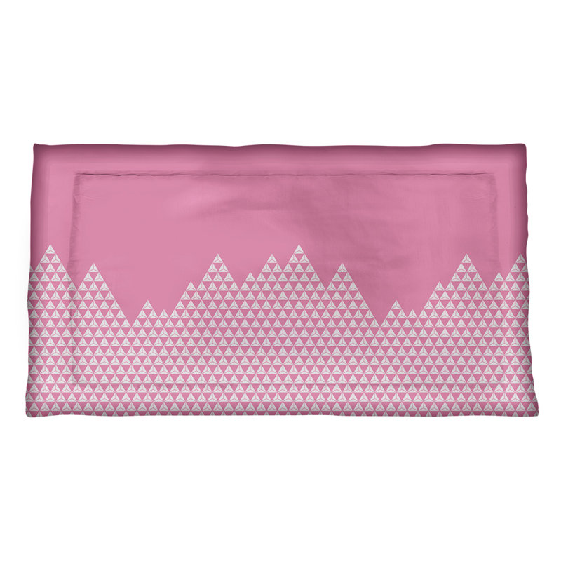 Katelyn Elizabeth Polyester Sham Set, Standard Twin, Microfiber, Pink