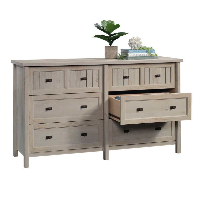 Commode, finition grise