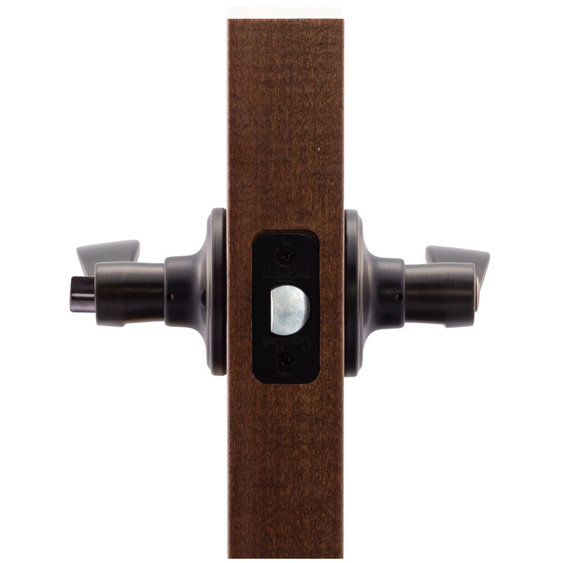 Waverlie Privacy (Bed & Bath) Door Lever, Tuscan Bronze