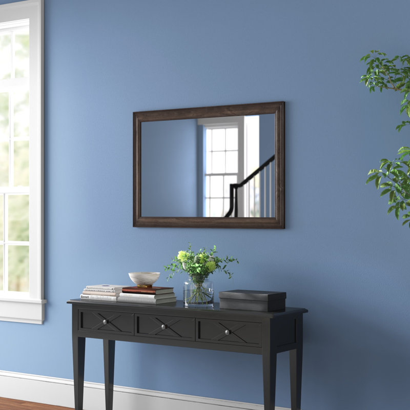 Donell Solid Wood Mirror, 44.5" H x 29.5" W