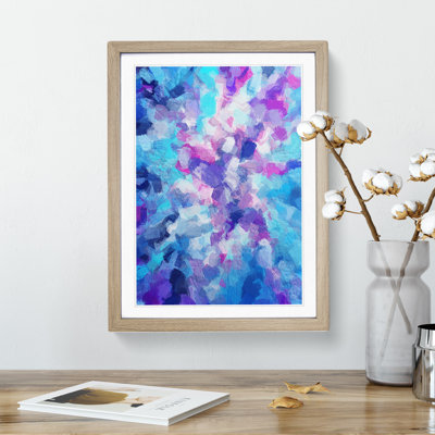 Depths Of The Forest Abstract - Single Picture Frame Print