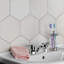 Heritage Hex 7" x 8" Porcelain Stone Look Wall & Floor Tile-55166510