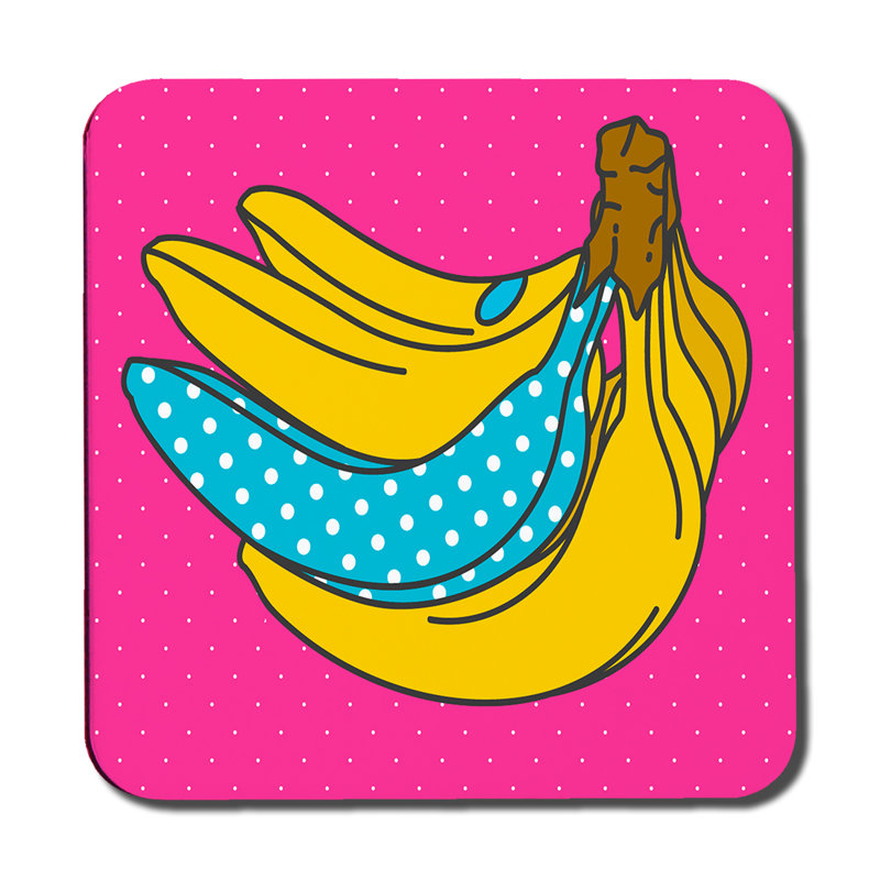 Doughman Square 6 Piece Coaster Set