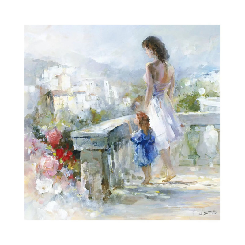 Breathtaking View by Willem Haenraets - Wrapped Canvas Gallery-Wrapped Canvas Giclée, 45.72 cm H x 45.72 cm W x 1.91 cm D