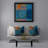 Abstract Reversible Throw Pillow-1576383605