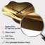 Horloge murale asymétrique Gold-578064578