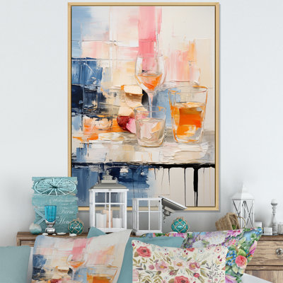 Art alimentaire sur toile, repas et pique-nique
