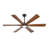 Modern 6 Blade Solid Wood Ceiling Fan With Led Light And Remote-670455145-670455149-670455148