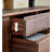 Brown Rectangular Solid Wood Console Table-107230867