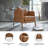 Tonni Faux Leather Armchair