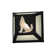 Rustic Lodge 1 - Light Flush Mounted Sconce