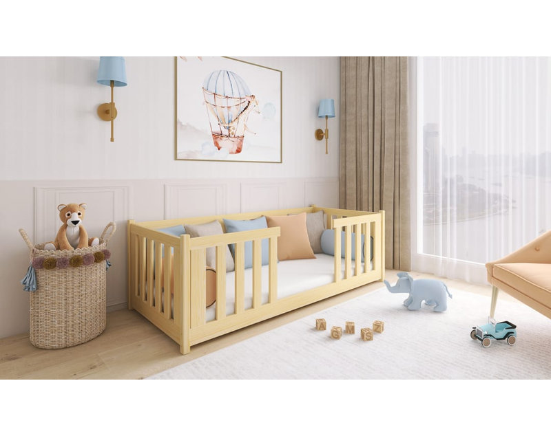 Bharath Single (3') Solid Wood Bed Frame with Mattress