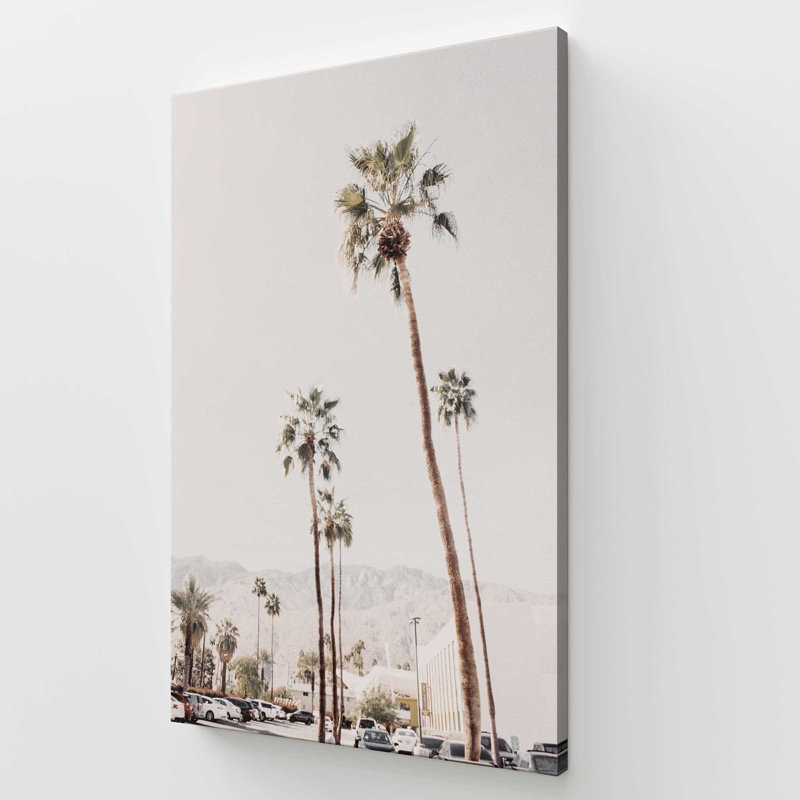 «Towering Palms», reproduction sur toile, 54" H x 36" W x 1.25" D, Stretched Canvas