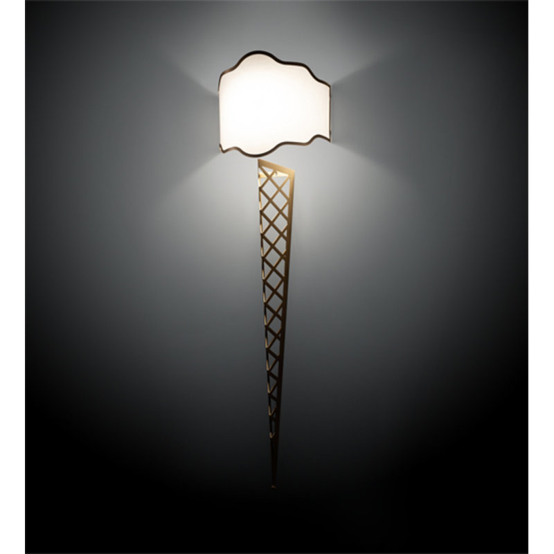 Steel Flush Mounted Sconce