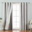 Paire de rideaux obscurcissant Tulle-20297533-20452292