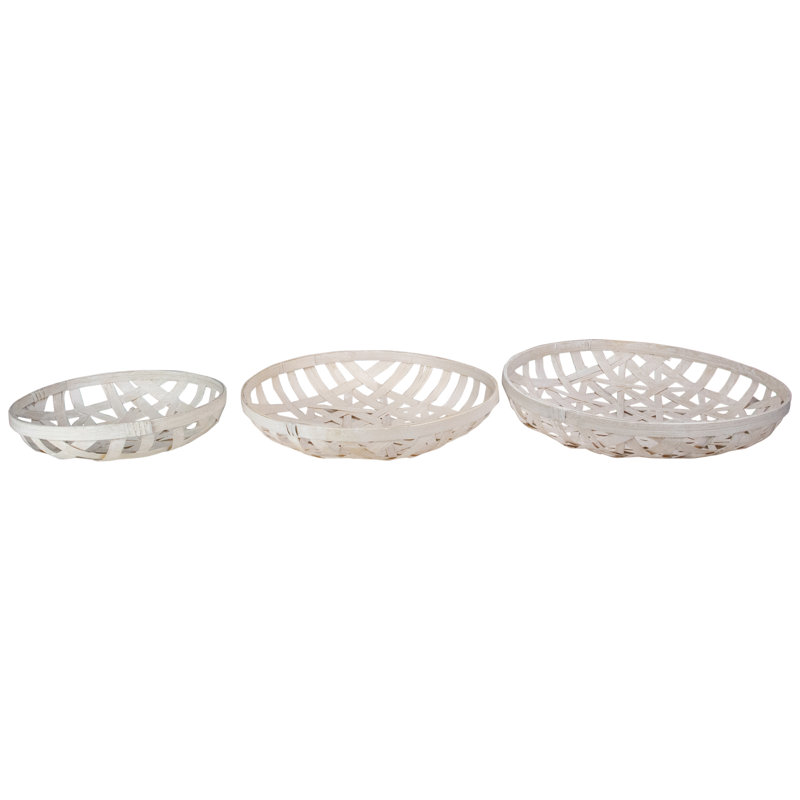 Paniers de table tabac, Blanc