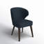 Golino Fabric Upholstered Wingback Side Chair-45714424-45714425