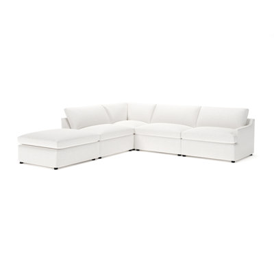 Canapé modulaire rembourré 5 pièces Essex