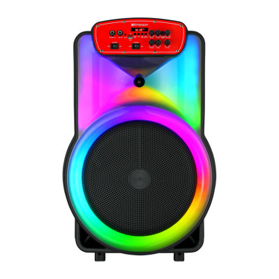 15" Party Speaker with Flame Lighting