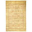 High-Quality Hand-Knotted Gold And Gold Area Rug