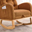 Chaise longue berçante avec repose-pieds Accent-1813445815